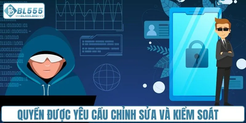 Quyền được yêu cầu chỉnh sửa và kiểm soát